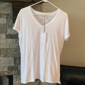 Z Supply Organic Side Slit Tunic Tee